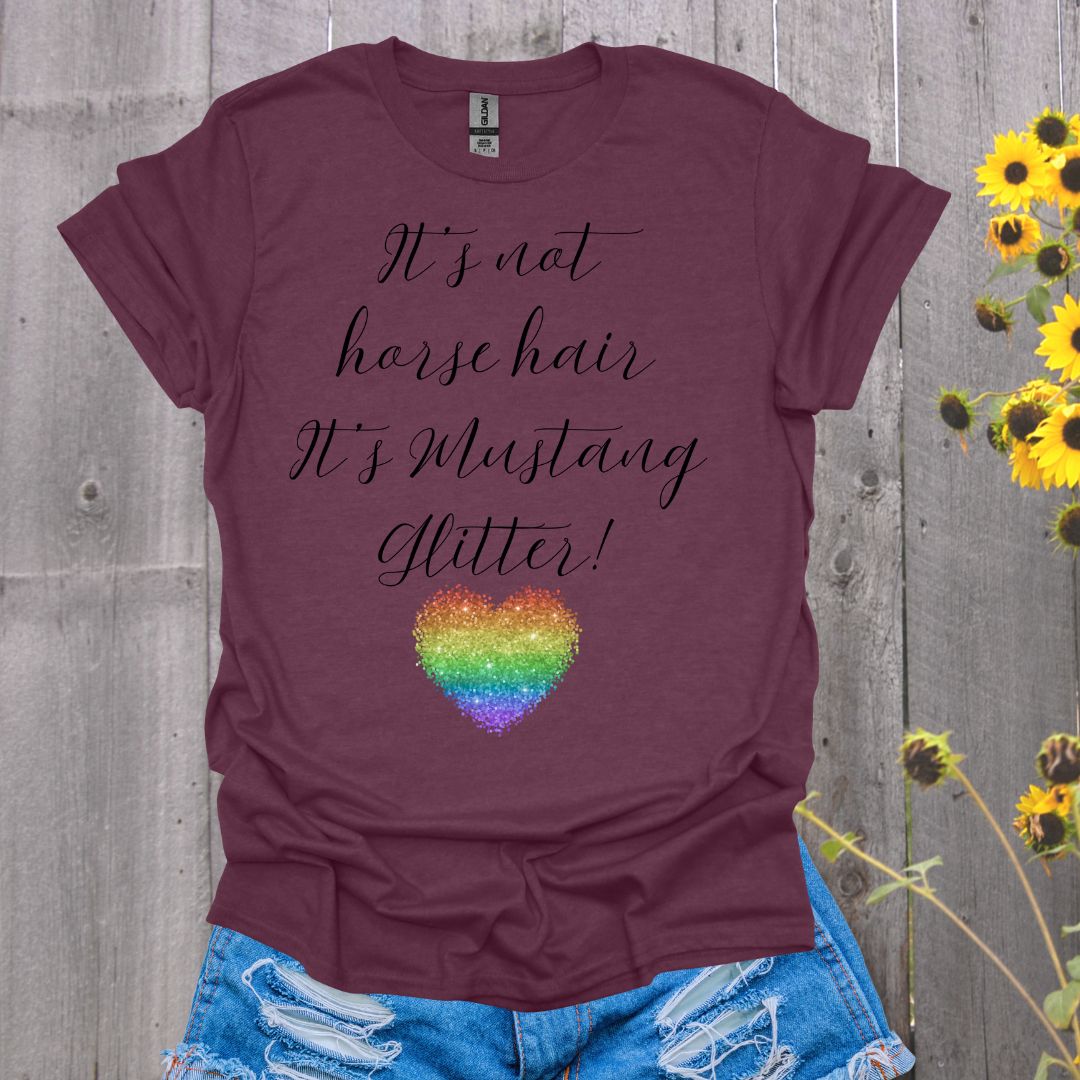 Mustang Glitter T-Shirt
