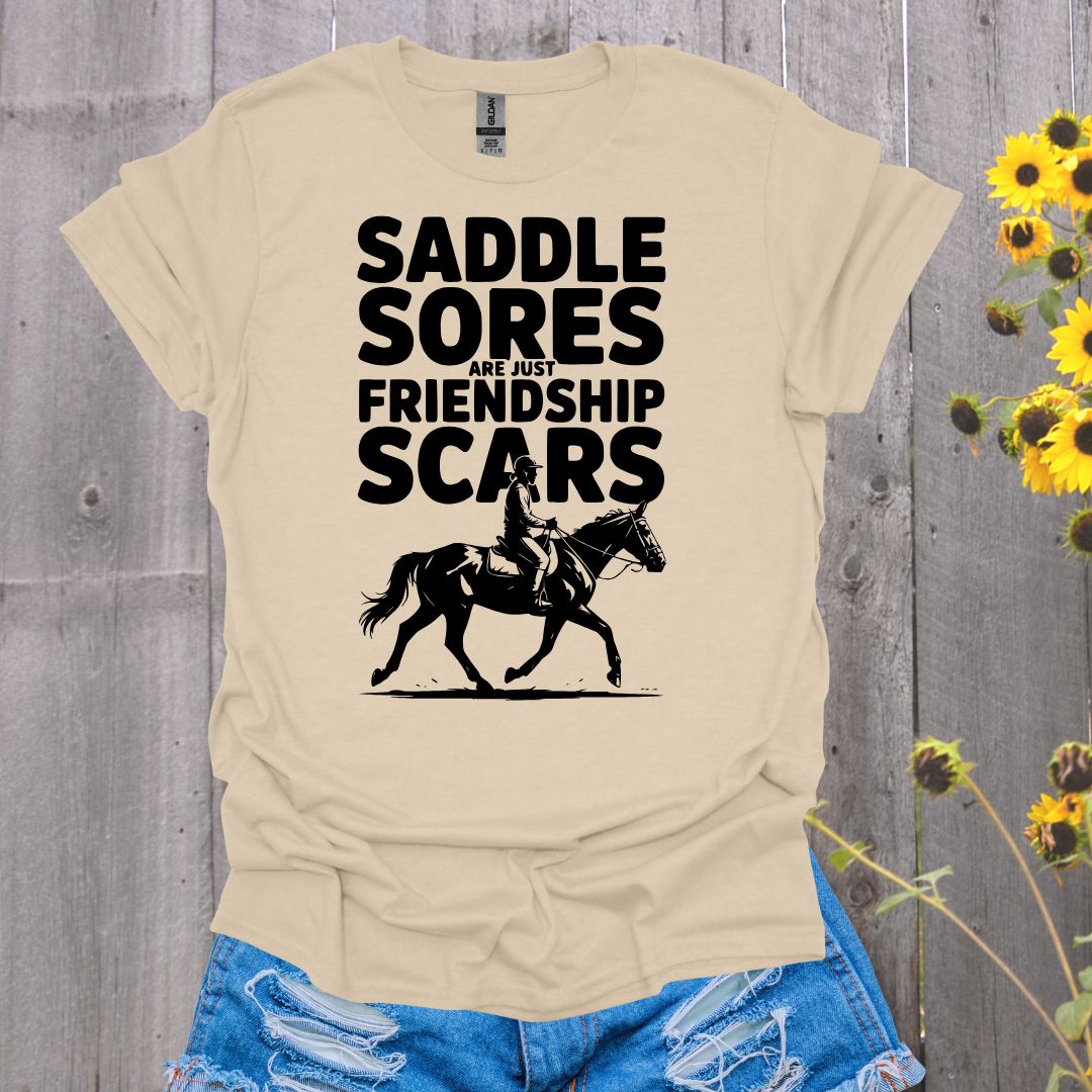 Friendship Scars Horse T-Shirt