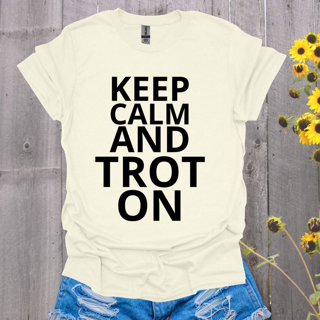 Trot On Horse Softstyle T-Shirt