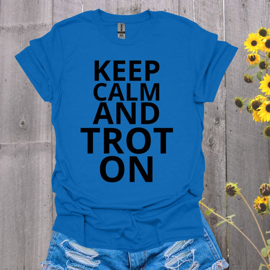 Trot On Horse Softstyle T-Shirt