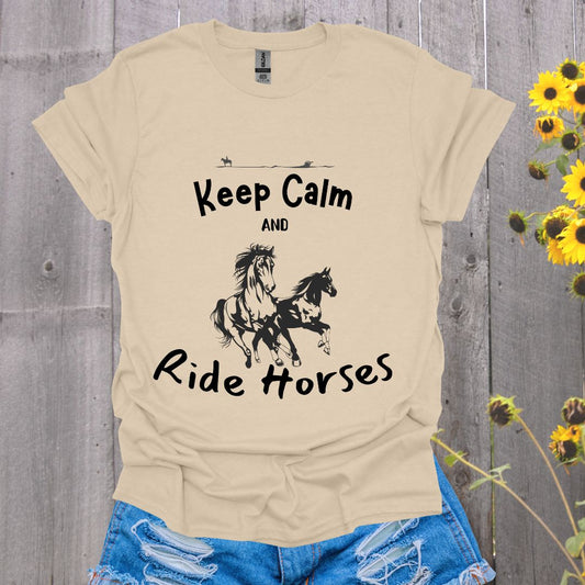 Keep Calm Horse T-Shirt
