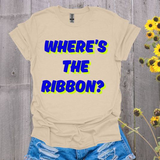 Where's the Ribbon Softstyle T-Shirt