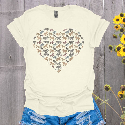 Heart Full of Horses T-Shirt