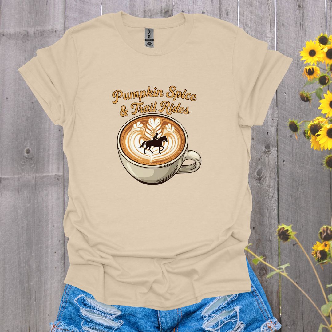 Pumpkin Spice Horse T-Shirt