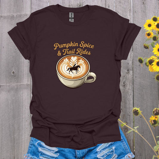 Pumpkin Spice Horse T-Shirt