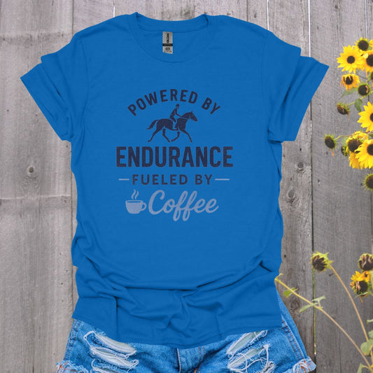 Fueled By Coffee Horse T-Shirt