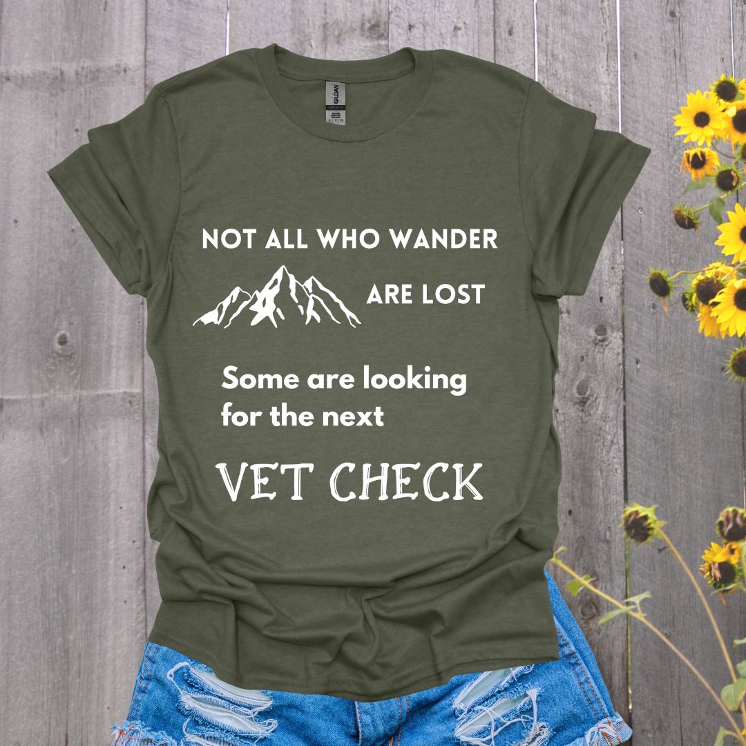 All Who Wander Horse T-Shirt