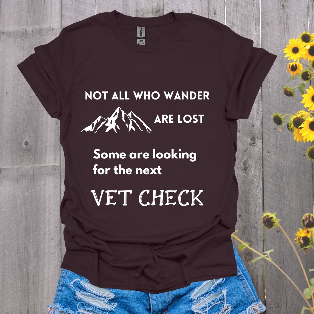 All Who Wander Horse T-Shirt