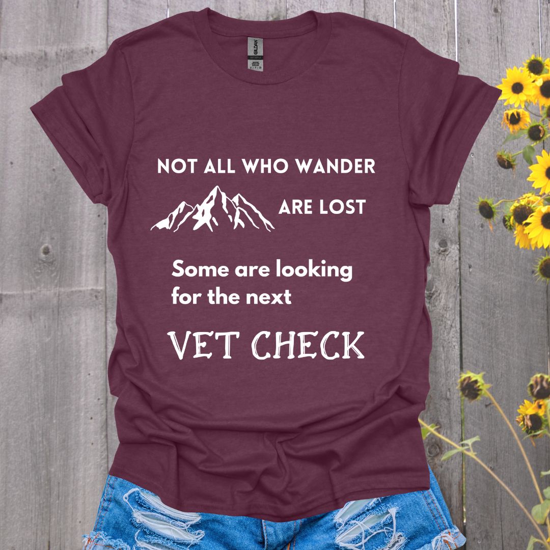 All Who Wander Horse T-Shirt
