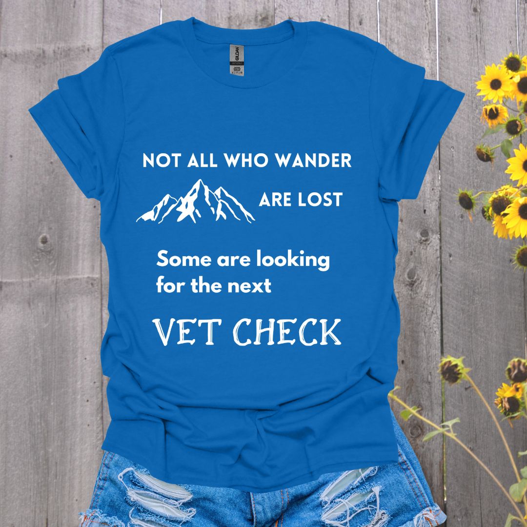 All Who Wander Horse T-Shirt