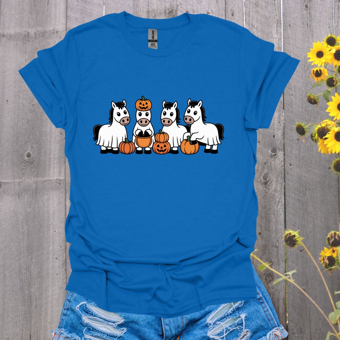 Ponies and Pumpkins Horse T-Shirt