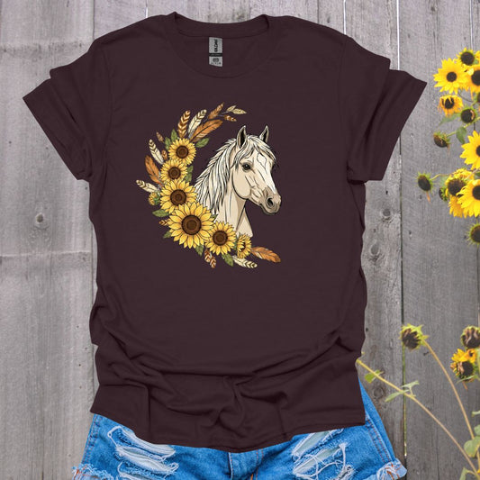 Sunflower Horse T-Shirt