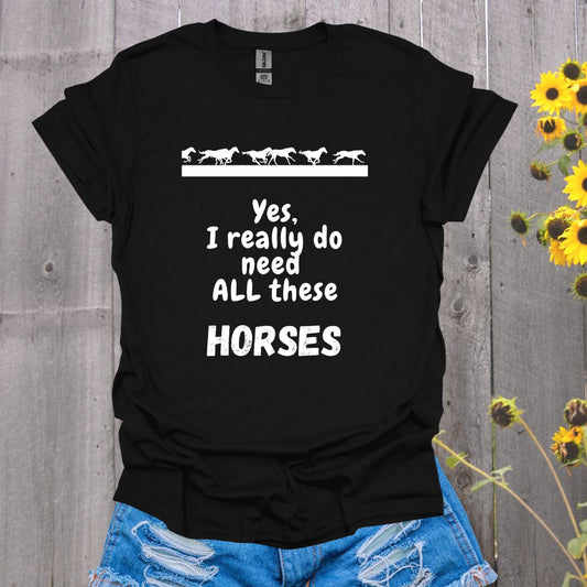 All These Horses Softstyle T-Shirt