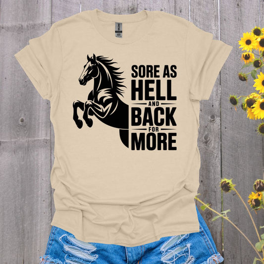 Back For More Horse T-Shirt