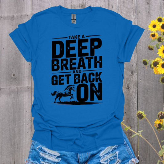 Deep Breath Horse T-Shirt