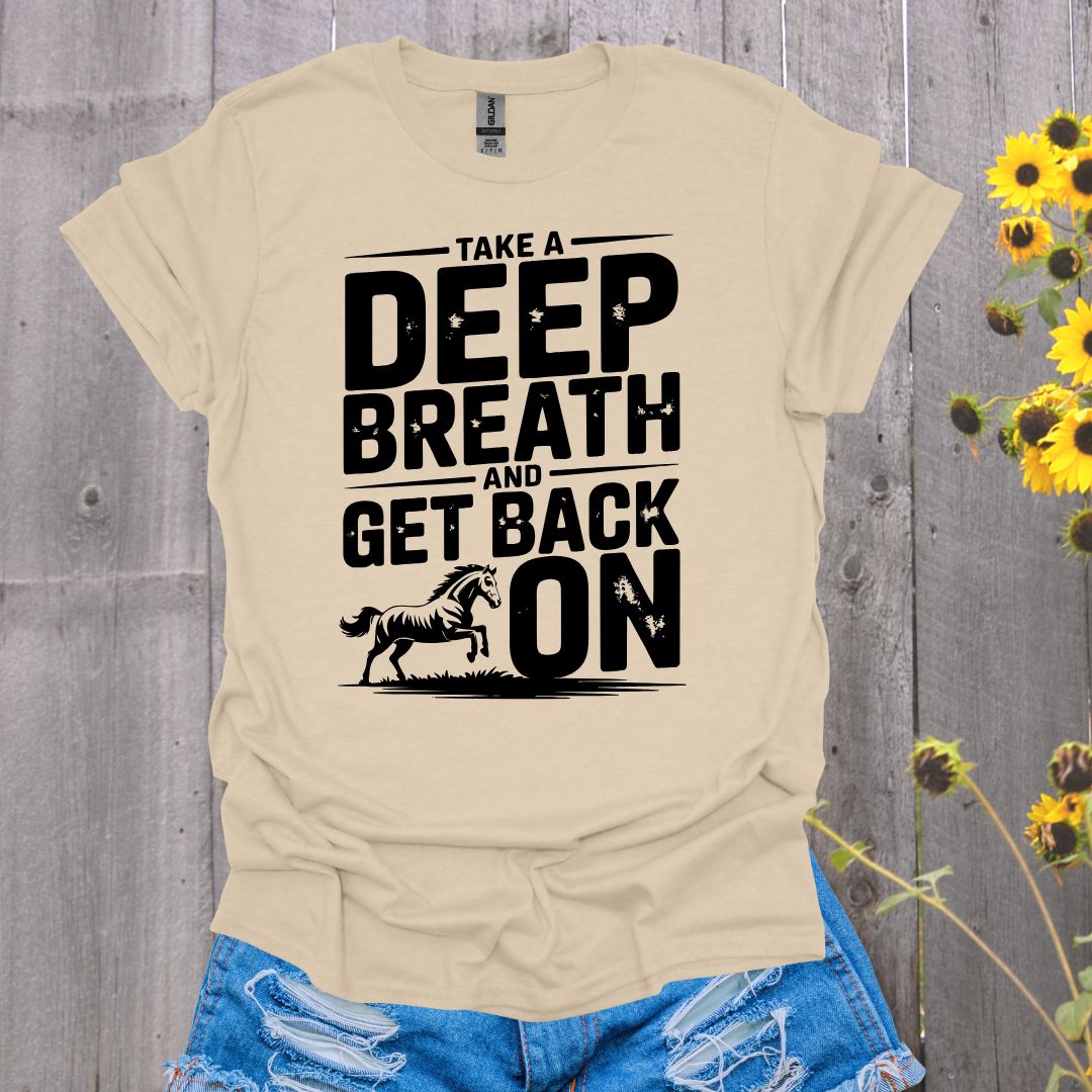 Deep Breath Horse T-Shirt