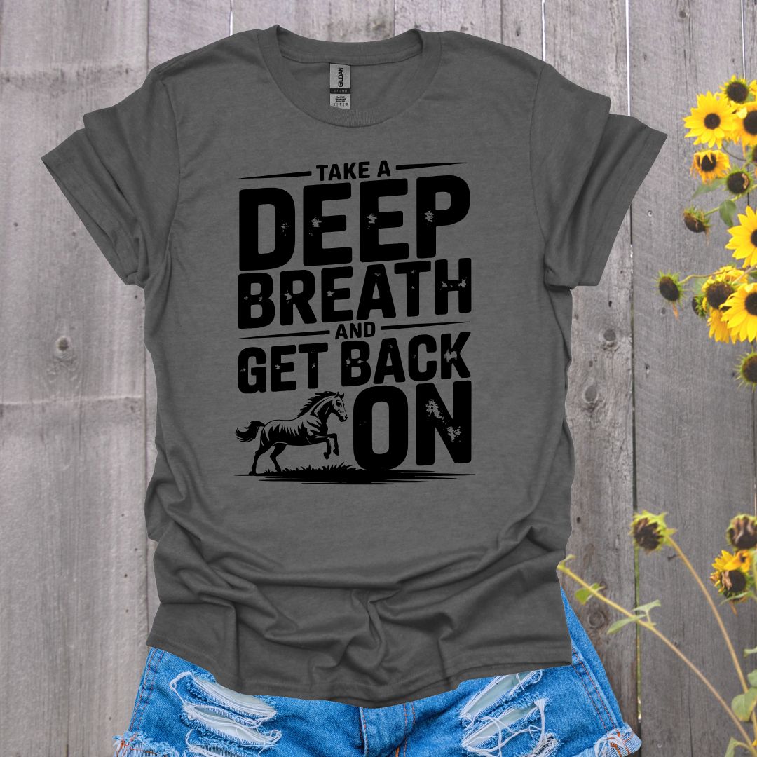 Deep Breath Horse T-Shirt