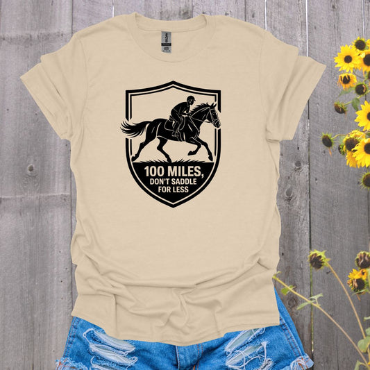 100 Miles Horse T-Shirt
