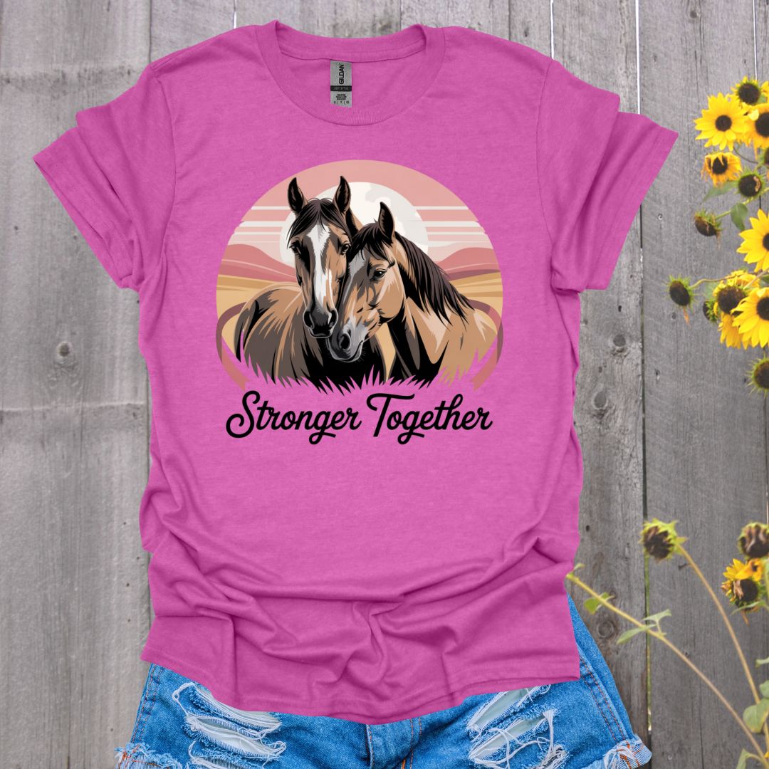 Stronger Together Breast Cancer T-Shirt
