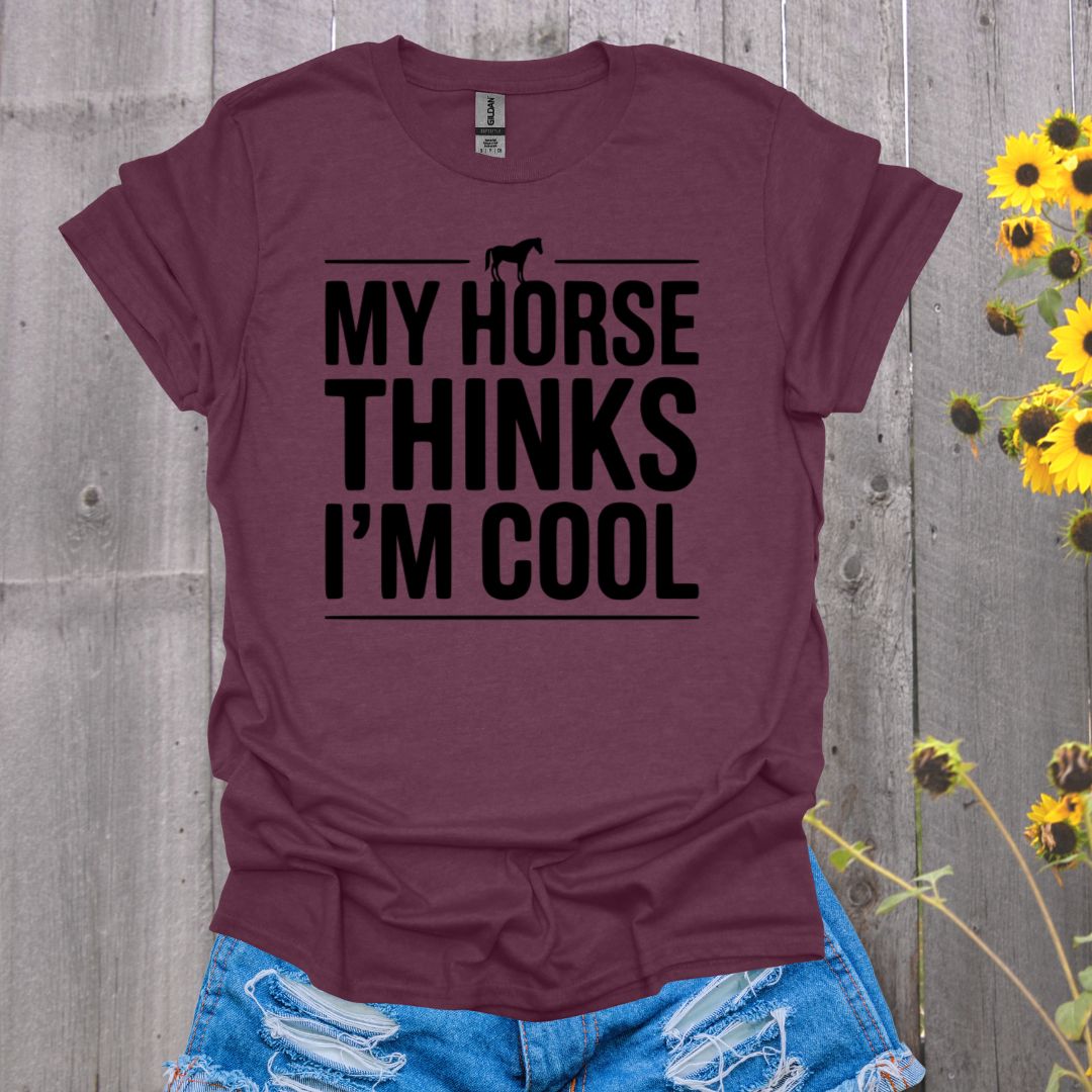 I'm Cool Horse T-Shirt