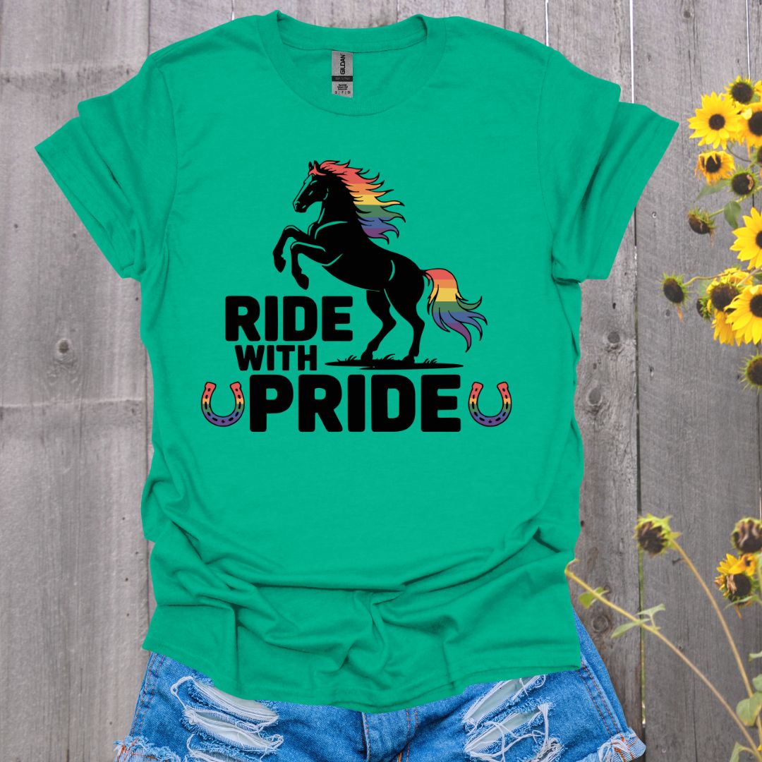 Rainbow Pride Horse T-Shirt