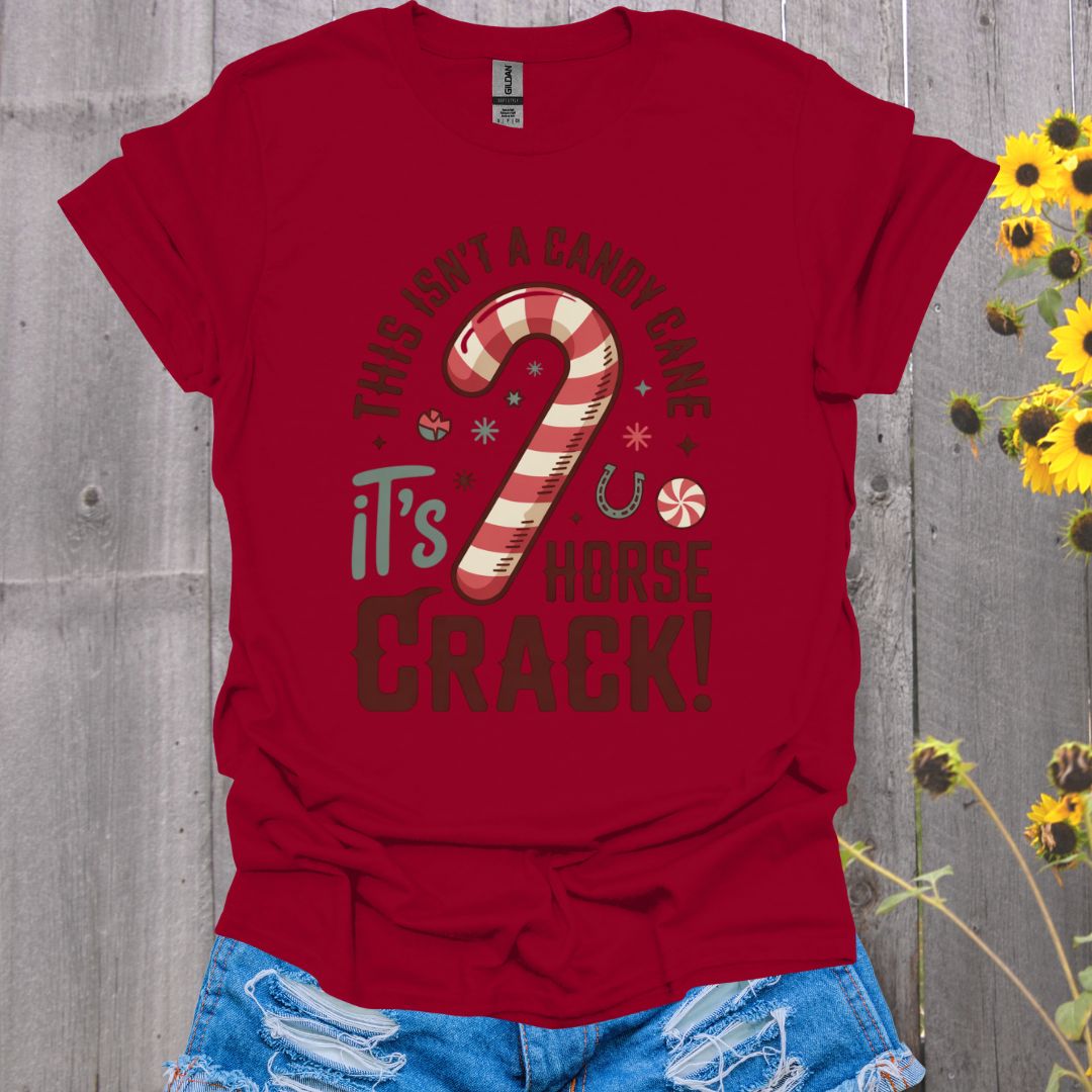 Christmas Crack Horse T-Shirt