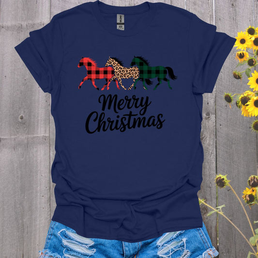Merry Christmas Horse T-Shirt