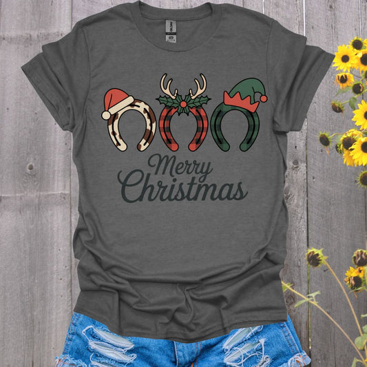 Horseshoe Christmas T-Shirt
