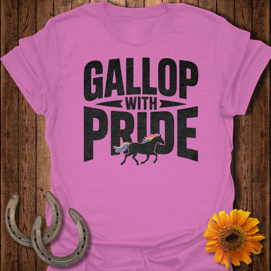 Gallop With Pride Horse T-Shirt