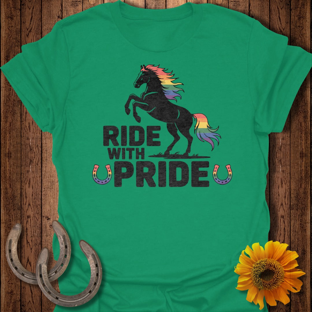 Rainbow Pride Horse T-Shirt