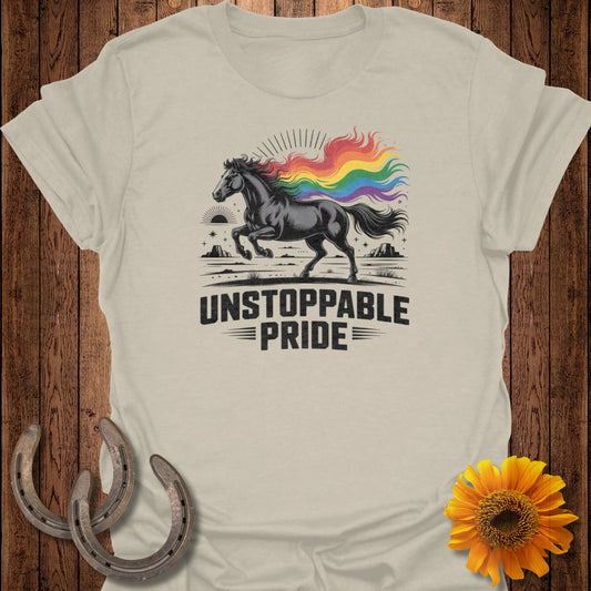 Unstoppable Pride Horse T-Shirt