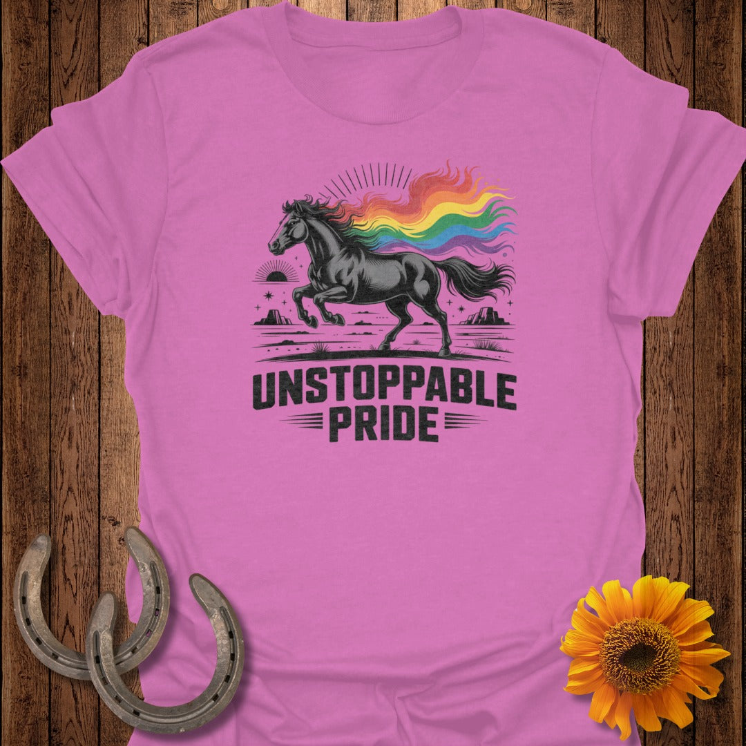 Unstoppable Pride Horse T-Shirt