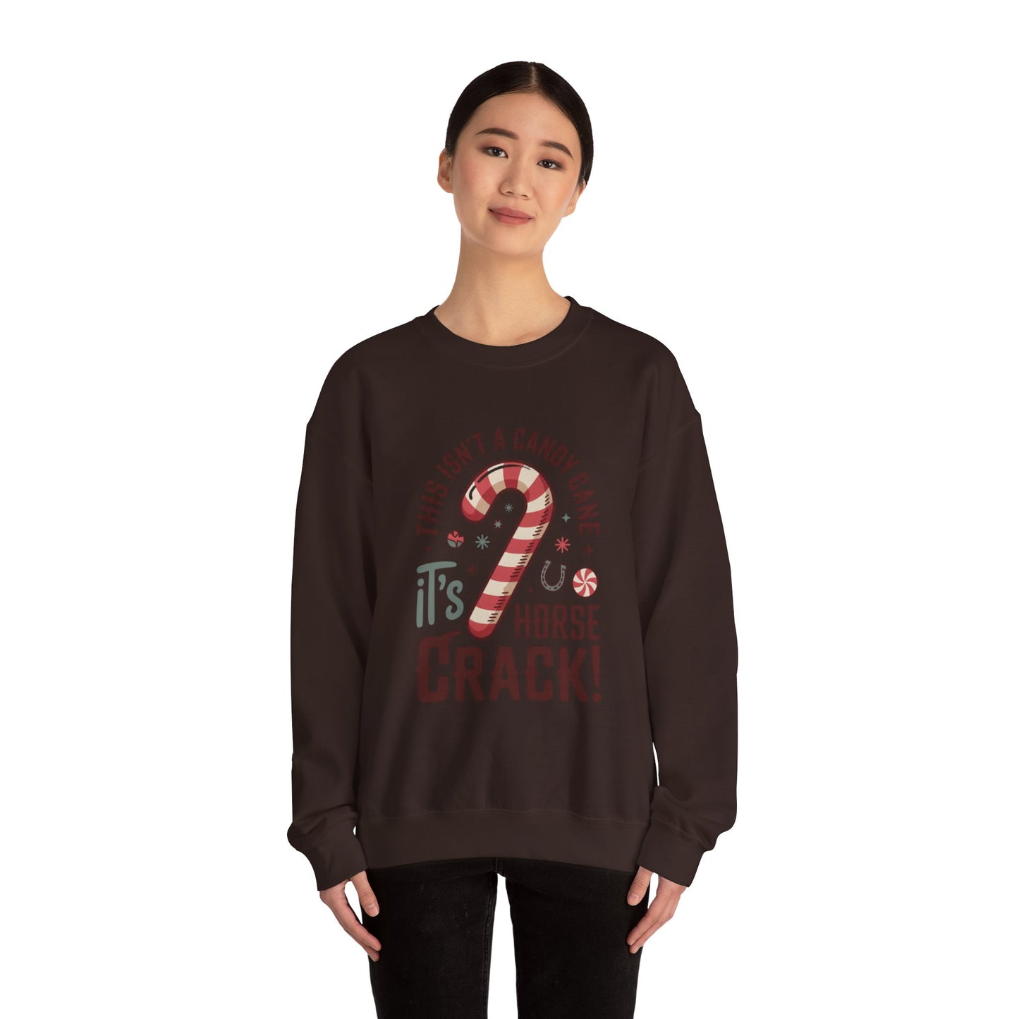 Horse Crack Crewneck Sweatshirt