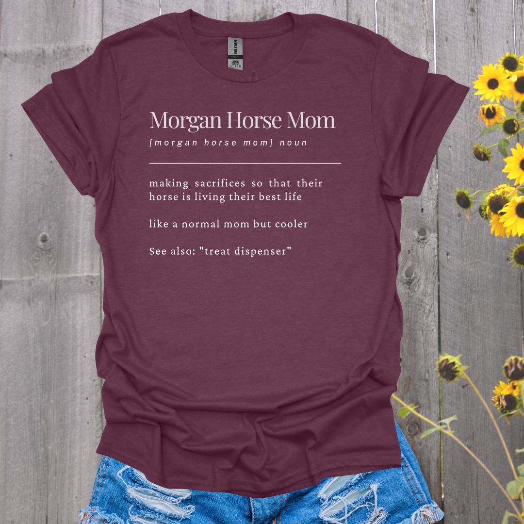 Morgan Horse Mom Softstyle T-Shirt