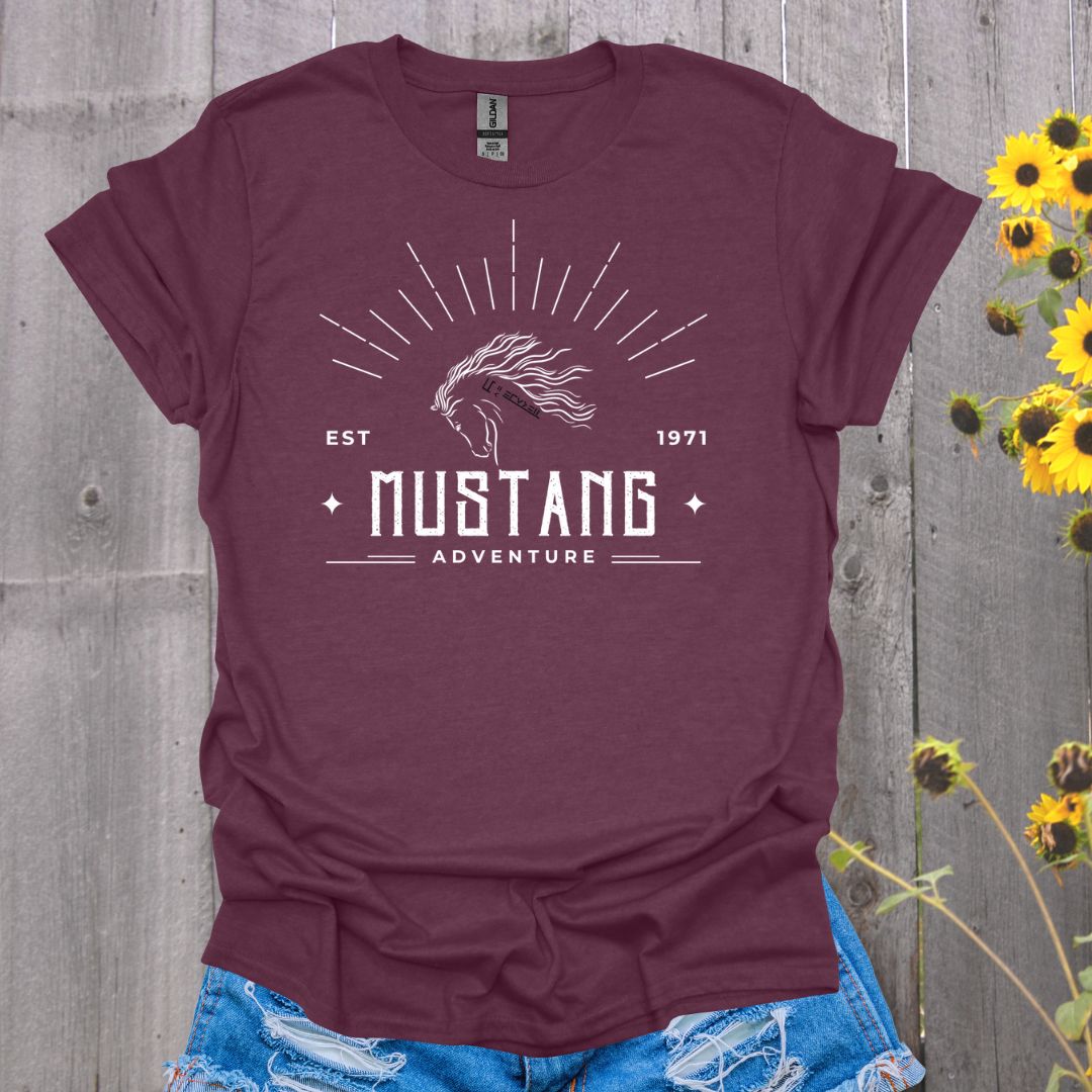 Mustang Adventure Horse T-shirt