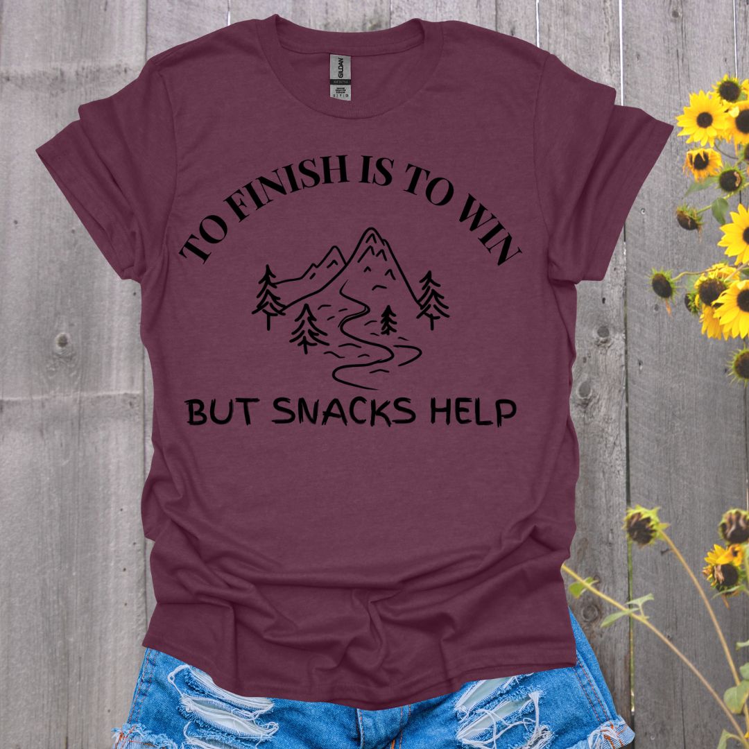 Snacks Help Endurance Rider Softstyle T-Shirt
