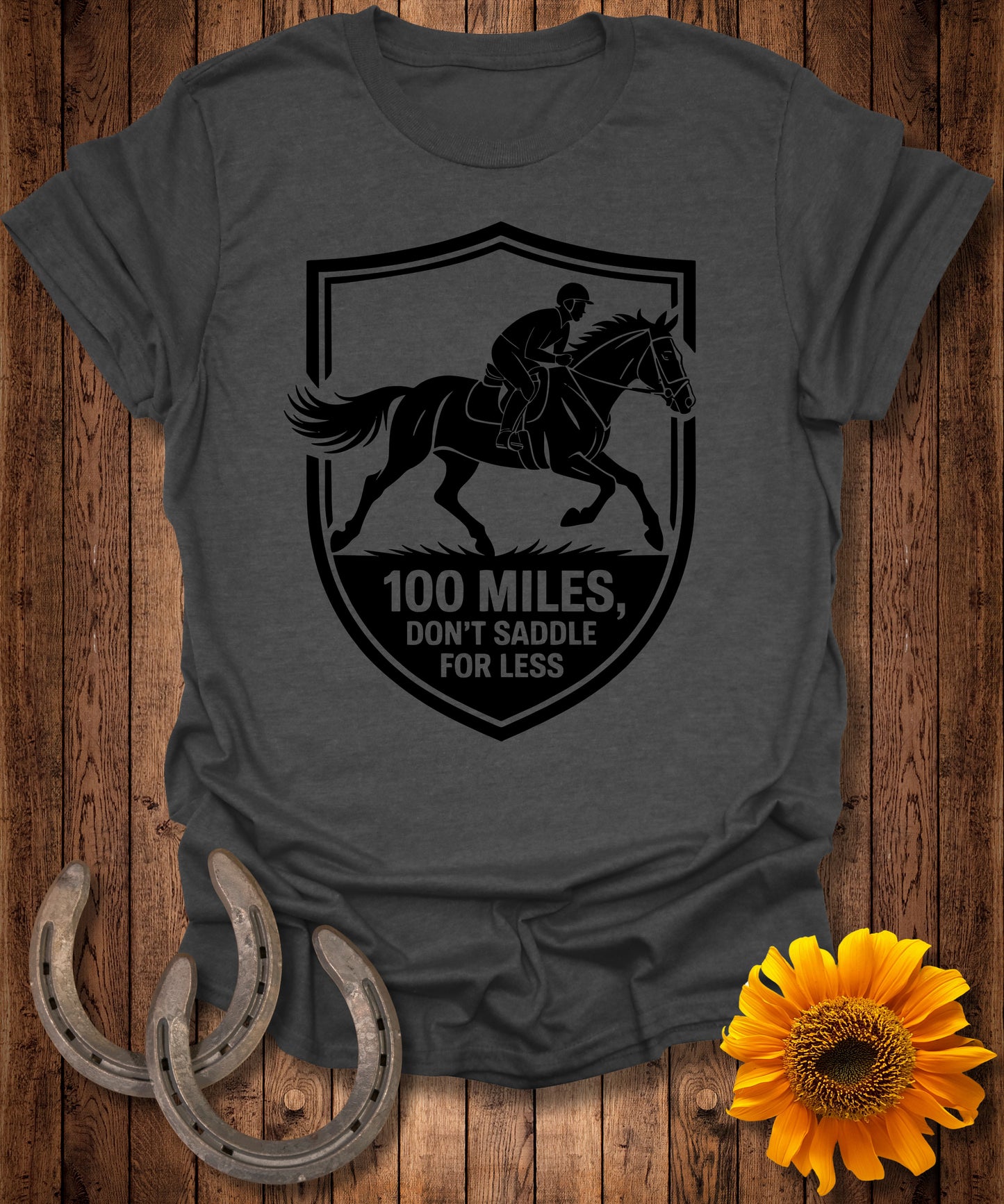 100 Miles Horse T-Shirt