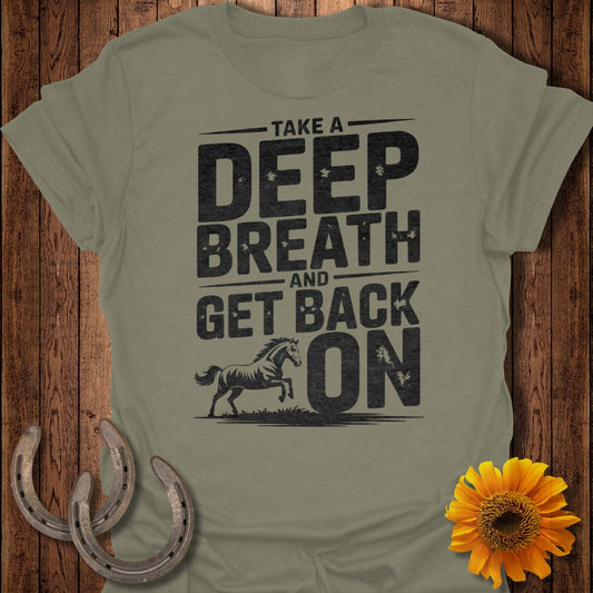 Deep Breath Horse T-Shirt