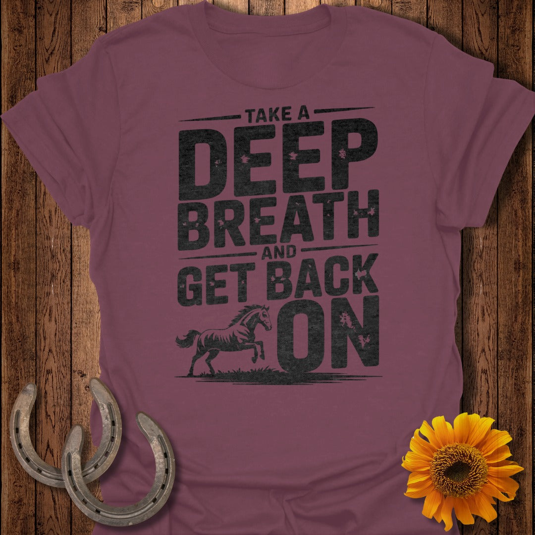 Deep Breath Horse T-Shirt