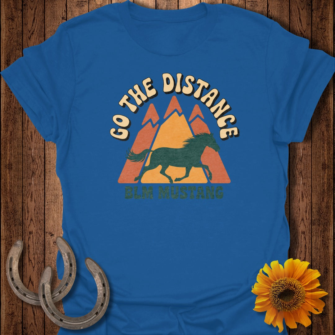 Go the Distance BLM Mustang Graphic T-shirt