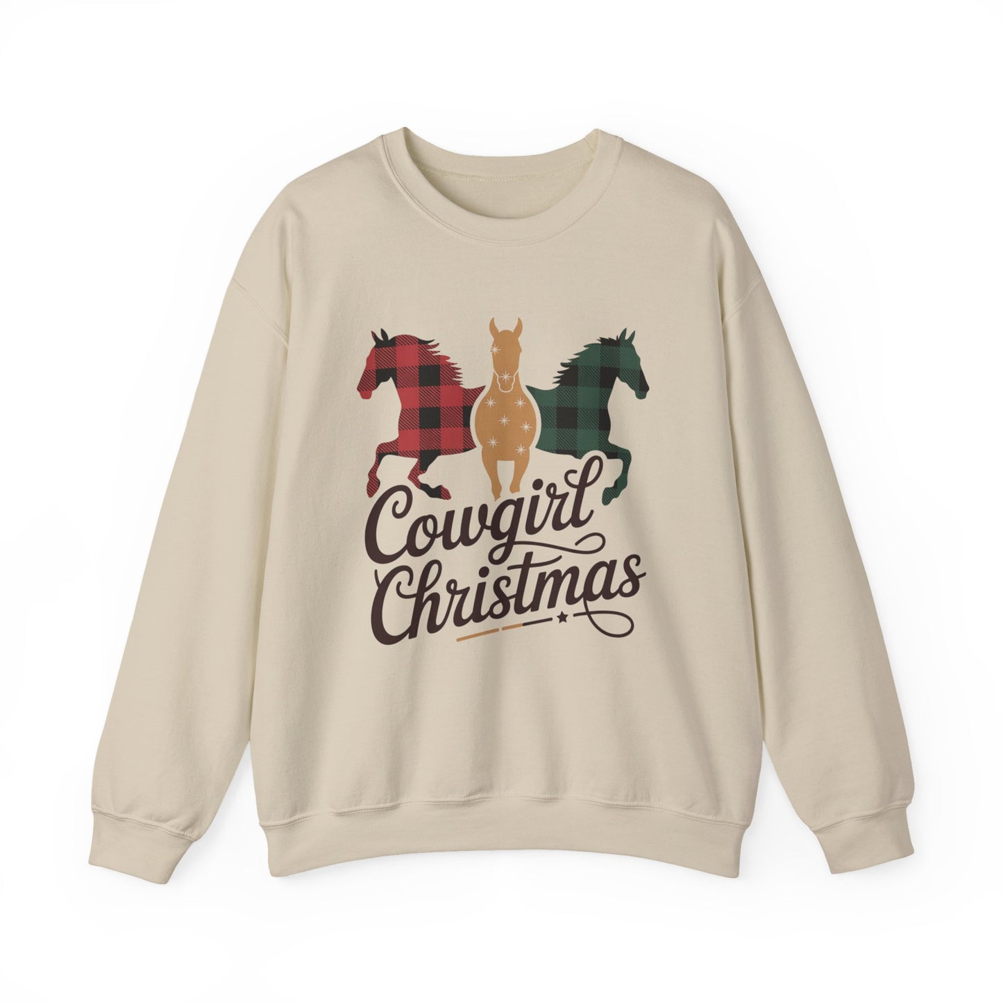 Cowgirl Christmas II Crewneck Sweatshirt