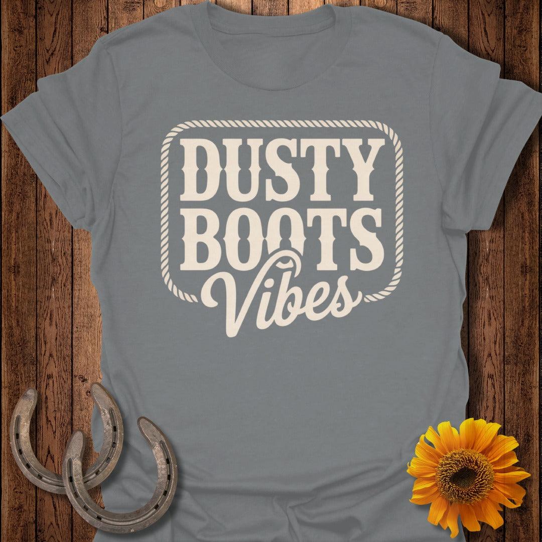Dusty Boots Vibes Graphic Tee Perfect For Casual Outfits