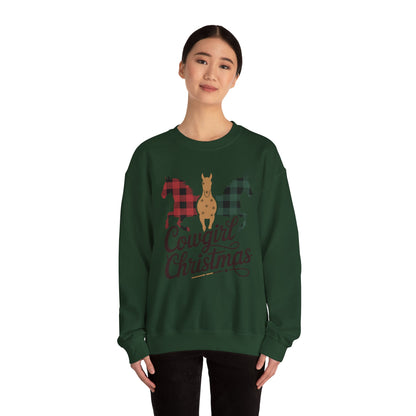Cowgirl Christmas II Crewneck Sweatshirt