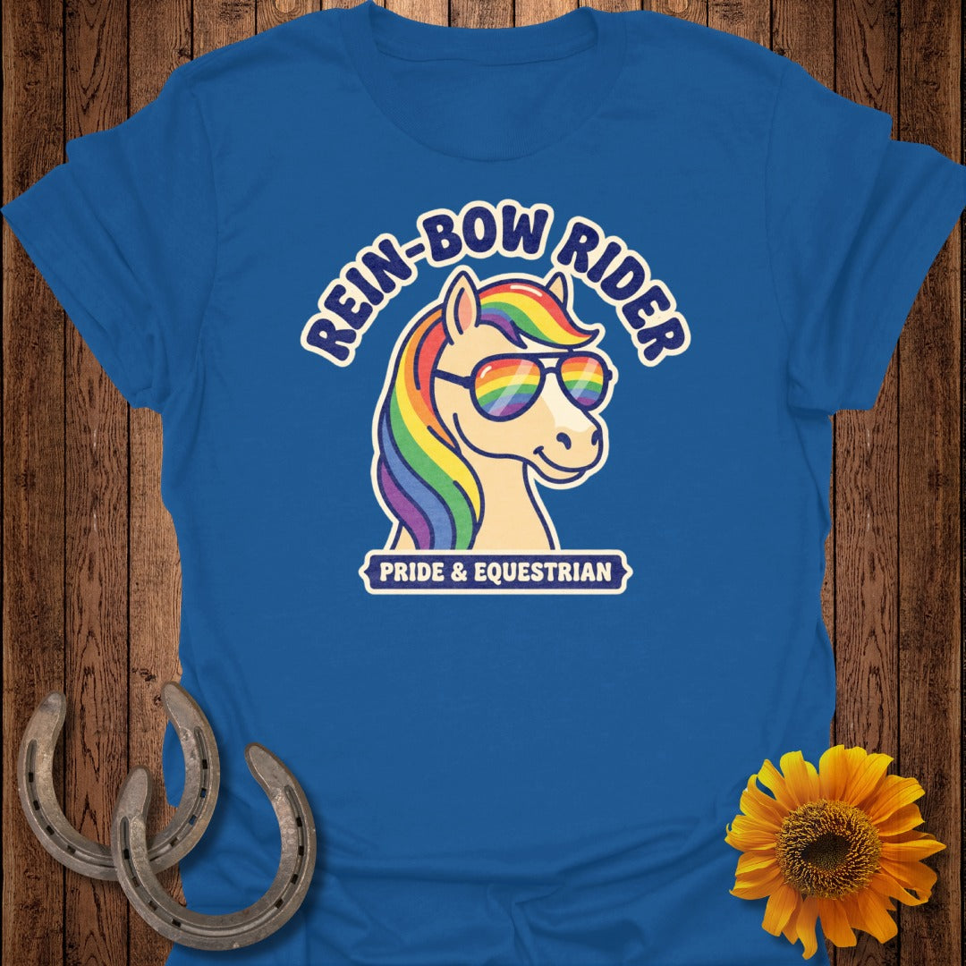 Rein-Bow Rider Pride & Equestrian T-Shirt