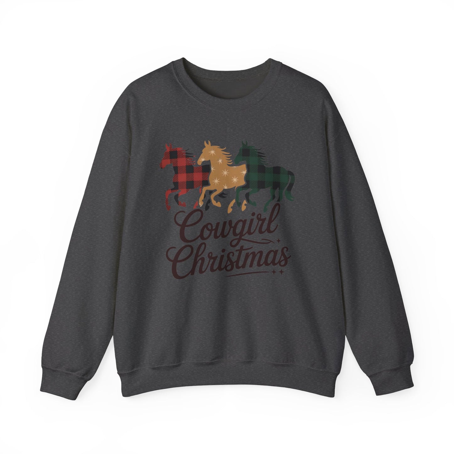Cowgirl Christmas Crewneck Sweatshirt