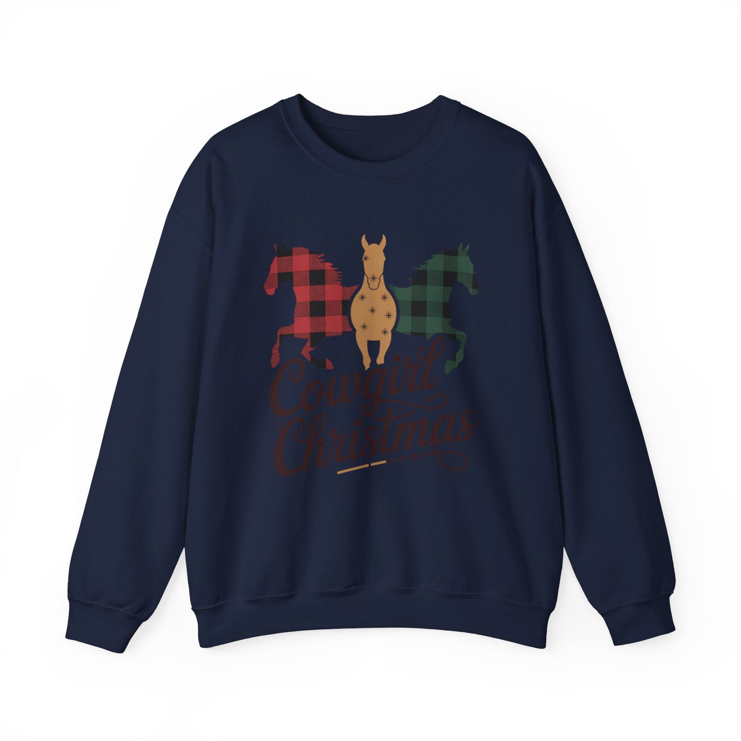 Cowgirl Christmas II Crewneck Sweatshirt