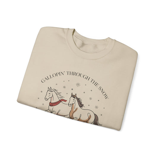Gallopin' Crewneck Sweatshirt