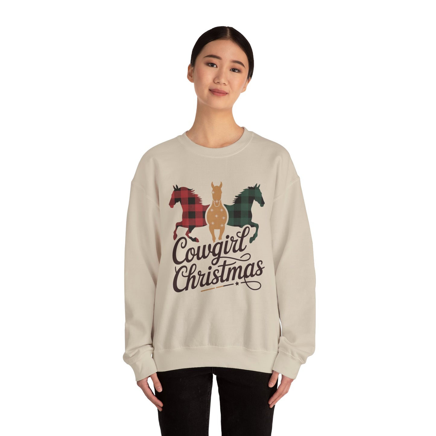 Cowgirl Christmas II Crewneck Sweatshirt