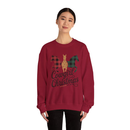 Cowgirl Christmas II Crewneck Sweatshirt