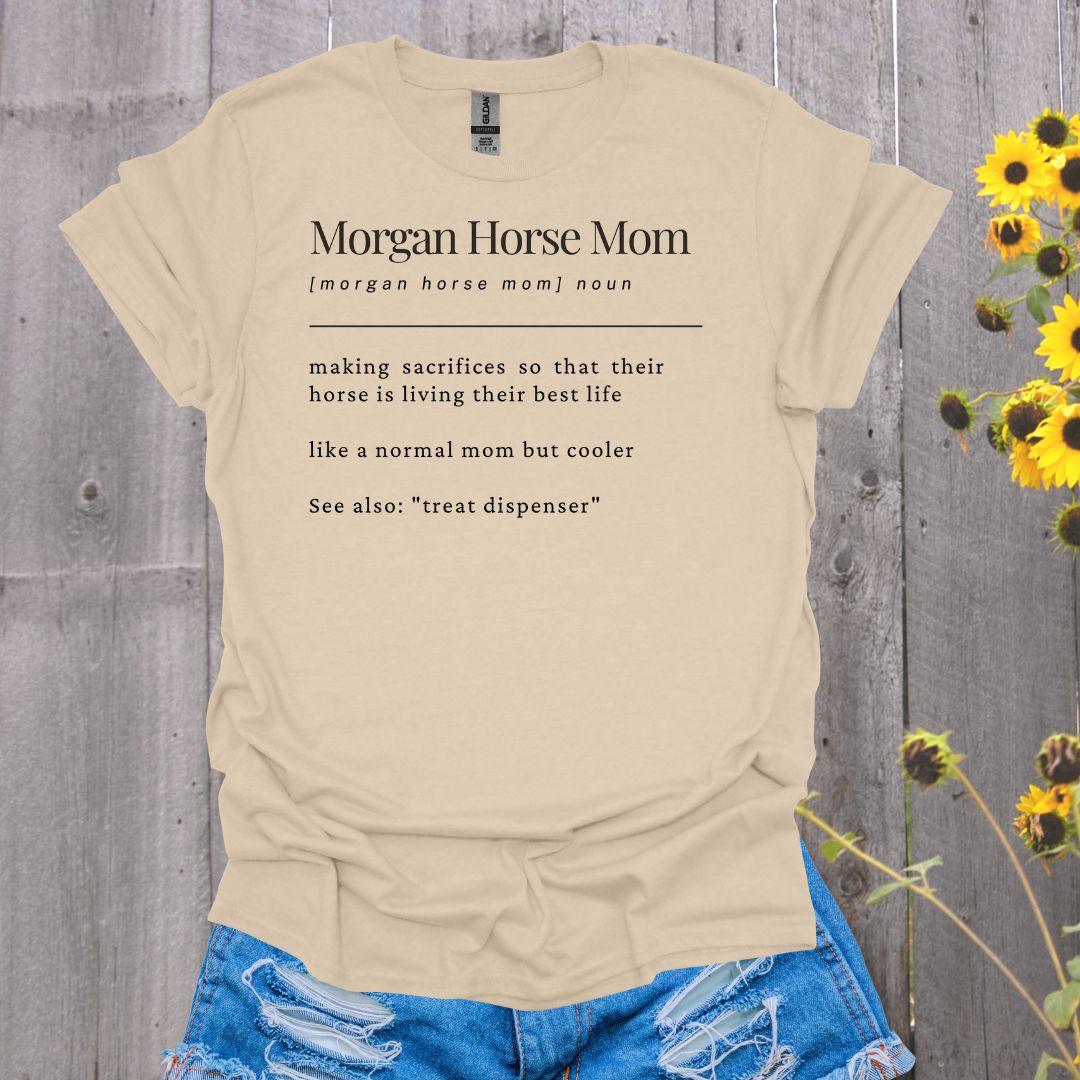 Morgan Horse Mom Softstyle T-Shirt